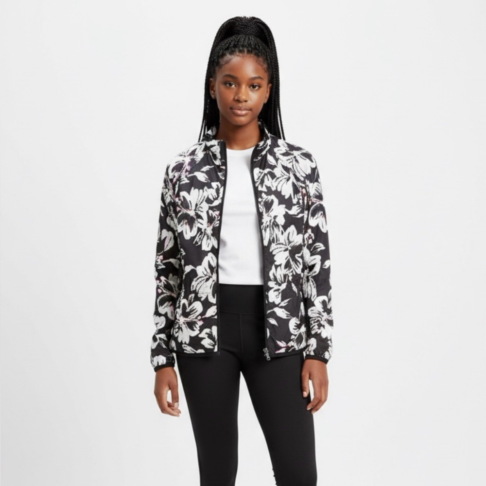 Jacket Lauren Ralph Lauren‎ Black and White Floral Jacket
